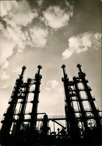 Ludwigshafen BASF  Ausschnitt der Acetylenanlage 1965