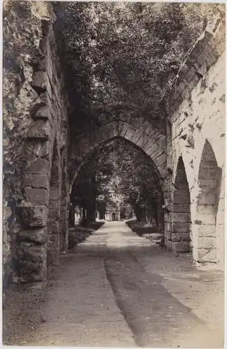 CPA Coucy-le-Château-Auffrique Durchgang Torbogen 1917