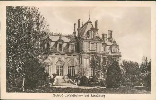 Le Château-Neuflize Schloss Waldheim Château dit château Paté 1914