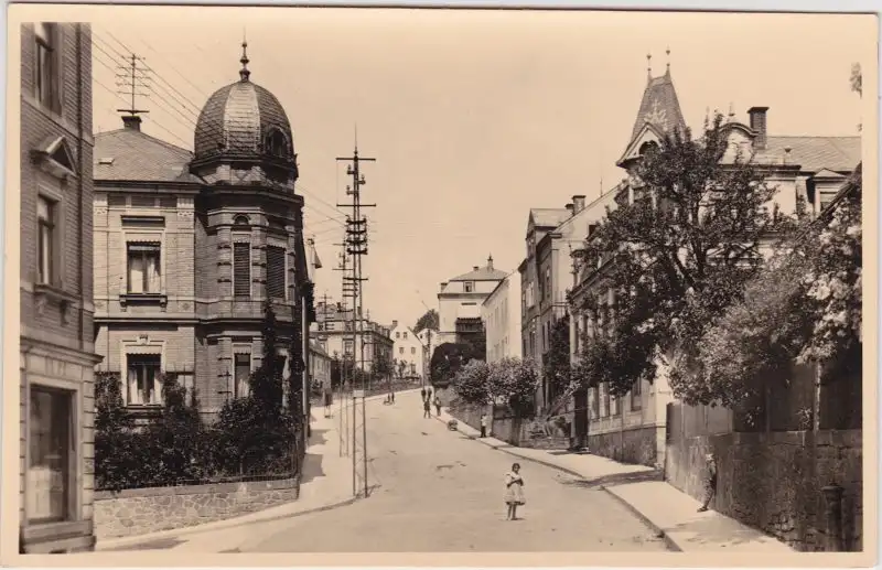 Foto Rabenau Blick auf Hauptstraße 1930