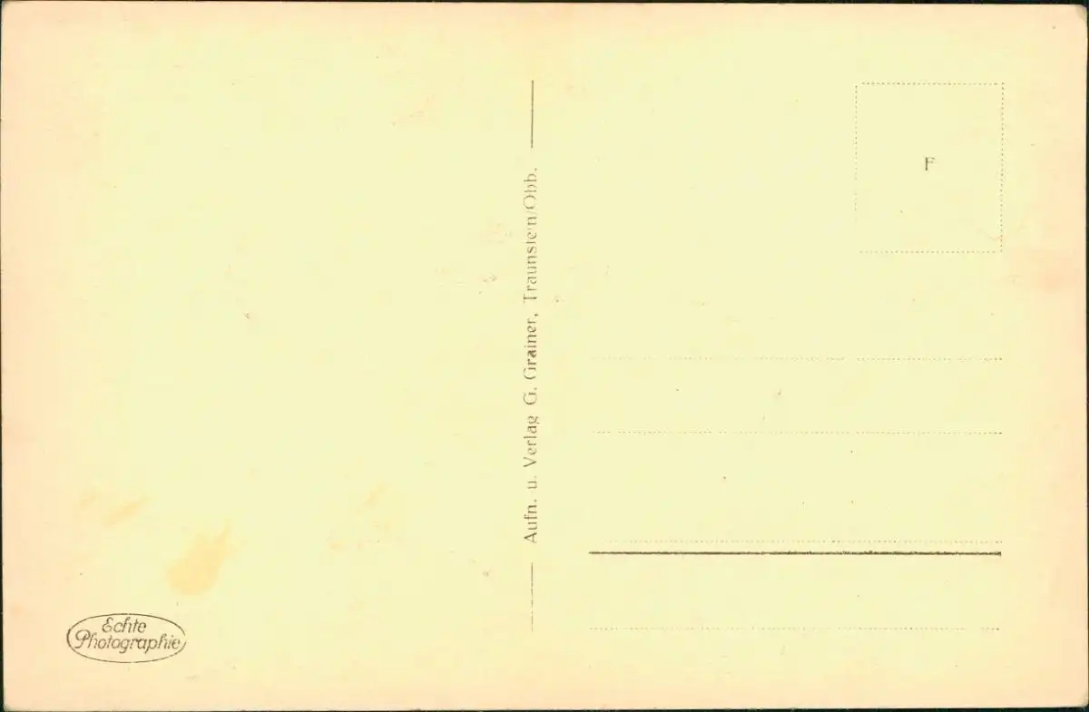 Ansichtskarte Ruhpolding Alpengasthof Brand 1930