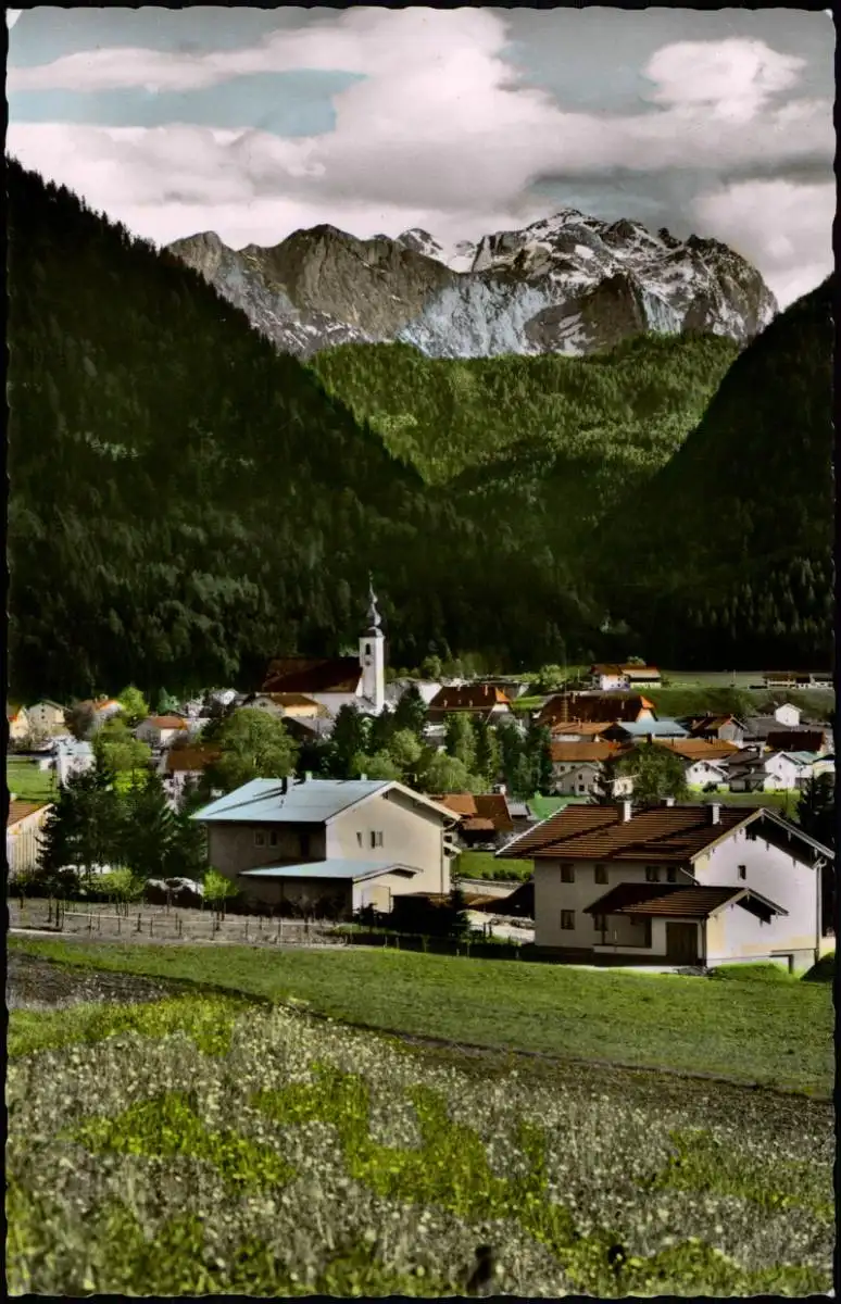 Ansichtskarte Inzell / Obb. Blick zur Reiteralpe 1965