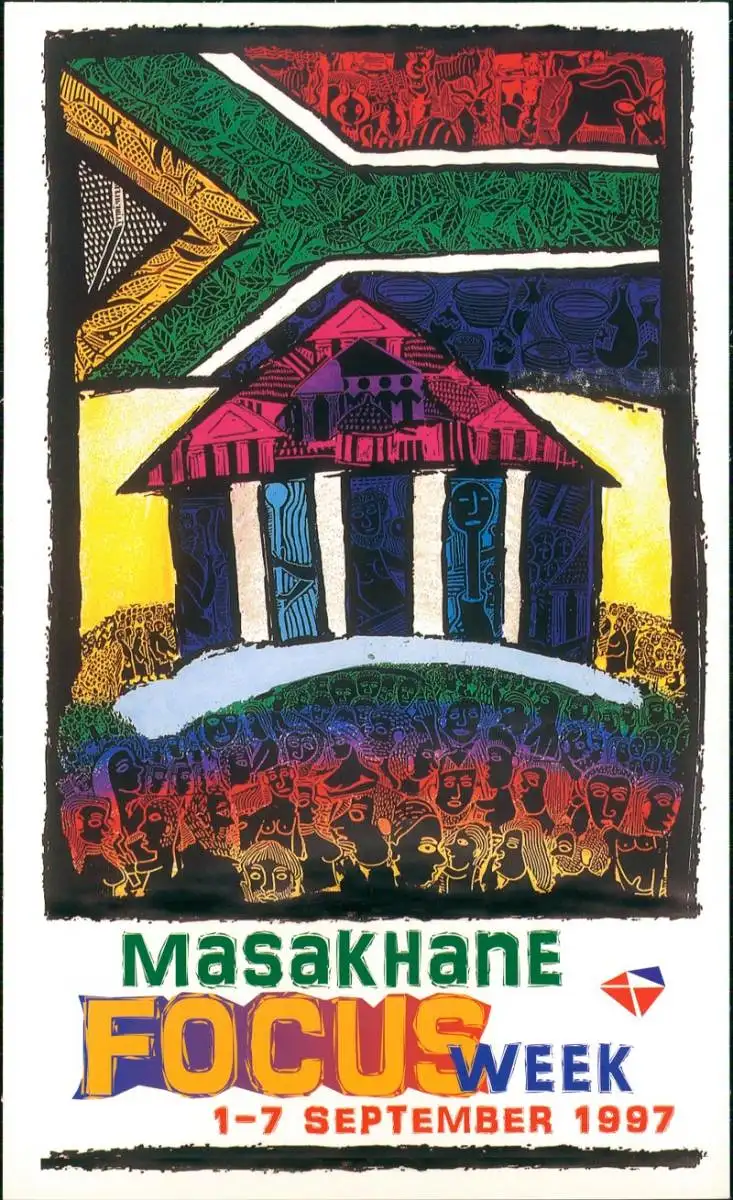 Ansichtskarte  Künstlerkarte MasakHanE FOCUSWEEK 1997