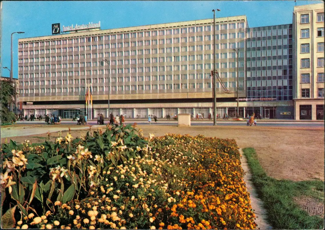 Ansichtskarte Leipzig Hotel Deutschland zur DDR-Zeit 1967