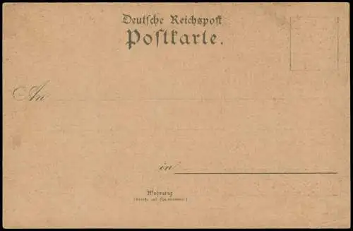 Ansichtskarte Litho AK Gotha Schlossberg Anlage Gericht MB Gruss aus... 1906