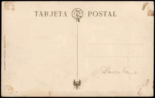 Postales Barcelona TURÓ PARK. Detalle de la Gran Plaza de Fiestas 1912