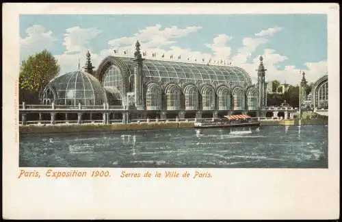 CPA Paris EXPO Serres de la Ville de Paris. 1900