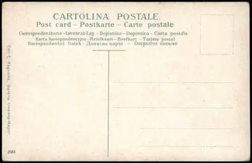 Cartoline Neapel Napoli Villa del Popolo e Castel S. Elmo 1912