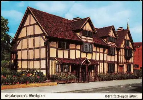 Stratford-upon-Avon Shakespeare´s House Shakespeare's Birthplace 1983