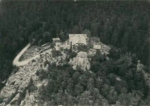 Ansichtskarte Wunsiedel (Fichtelgebirge) Luftbild Kösseine 1929