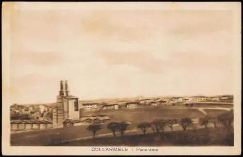 Cartoline Collarmele Fabrik, Panorama 1936