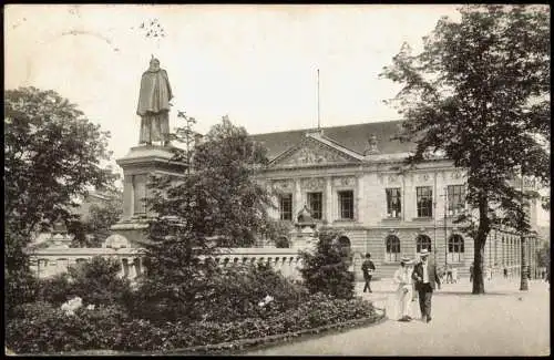 Postcard Posen Poznań Kaiser Friedrich Museum 1907