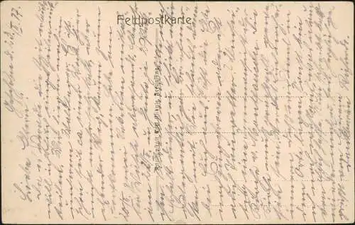 Montfaucon Ortsansicht Zerstörung im 1. WK (Grande Guerre I.) 1917