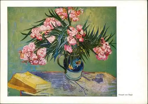 Künstlerkarte Künstler VINCENT VAN GOGH Lauriers Roses - Laurel Roses 1960