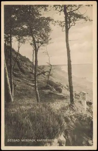 Postcard Misdroy Międzyzdroje Kaffeeberg 1924