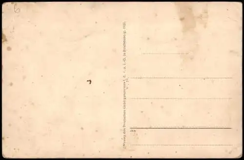 Oberhanichen-Reichenberg Horní Hanychov Liberec Haus mit Jeschken 1926