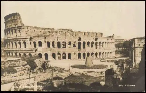 Rom Roma Kolosseum / Colosseo / Amphitheatrum Flavium Fotokarte 1913