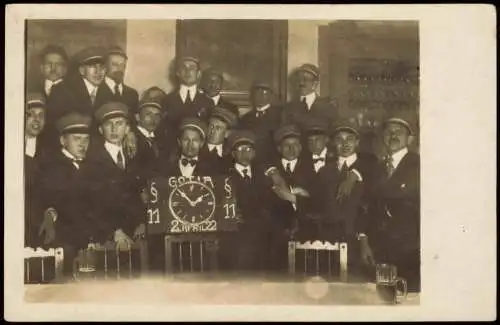 Burschenschaften Studentenverbindungen GOTIA April §11 1922 Privatfoto