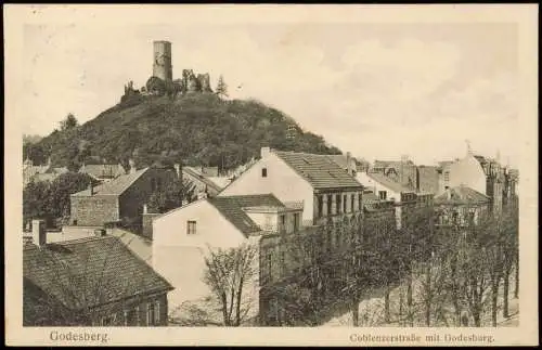 Ansichtskarte Bad Godesberg-Bonn Coblenzerstraße 1915