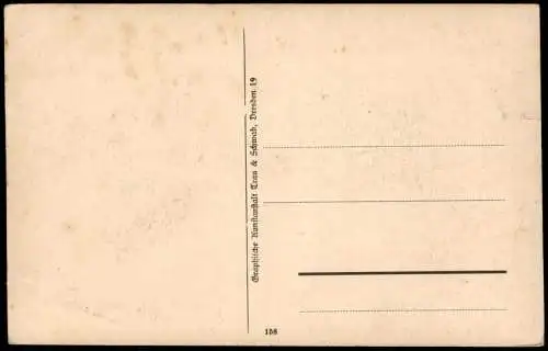 Ansichtskarte Bad Schandau Porticus zu Quisisana 1913
