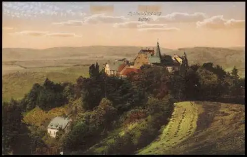 Ansichtskarte Hohenlimburg-Hagen (Westfalen) Schloß - colorierte AK 1911
