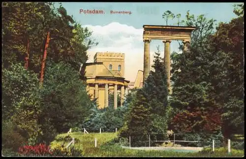 Ansichtskarte Potsdam Ruinenberg 1914