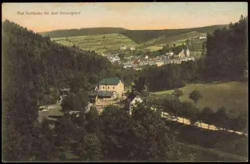 Bad Gottleuba-Bad Gottleuba-Berggießhübel mit dem Oelsengrund 1909