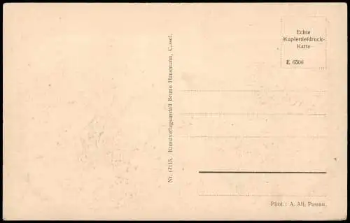 Ansichtskarte Passau Donaulände. Dampfer 1922