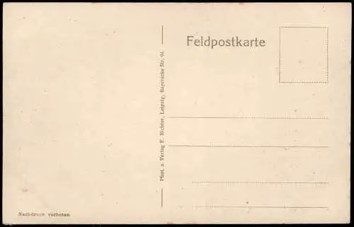 CPA Saint-Souplet Soldat vor den Trümmern WK1 Militaria 1917