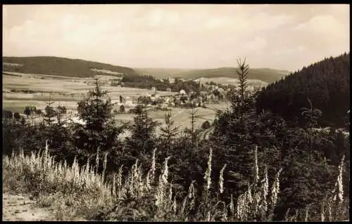 Ansichtskarte Bad Berleburg Blick vom Stöppel 1962