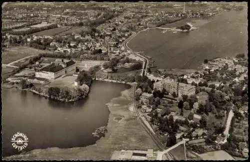 Ansichtskarte Schleswig (Sleswig/Slesvig) Luftbild 1958