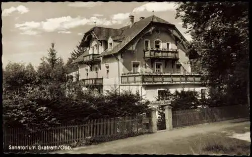 Ansichtskarte Grafrath Sanatorium 1961