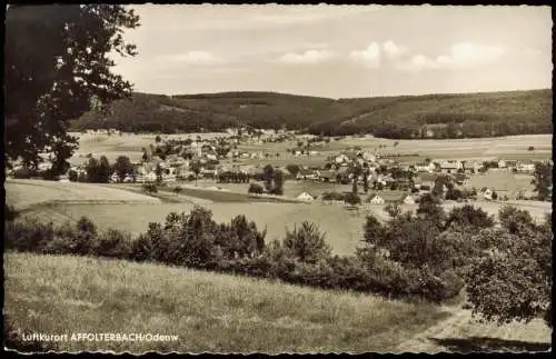 Ansichtskarte Affolterbach-Wald-Michelbach Stadtpartie 1967