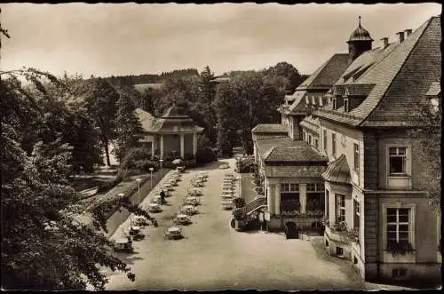 Ansichtskarte Bad Steben Kurhaus 1954