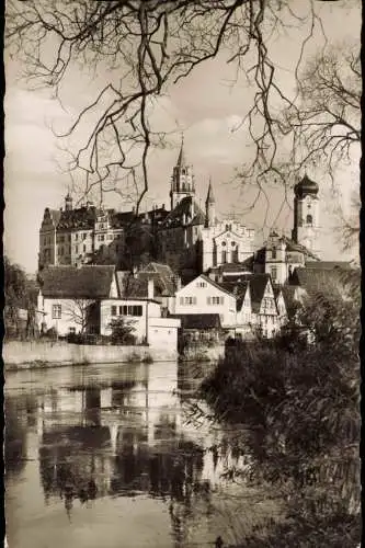 Ansichtskarte Sigmaringen Schloss - Fotokarte 1957
