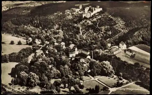 Ansichtskarte Bad Neustadt a.d. Saale Luftbild 1955