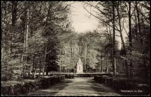 Ansichtskarte Schöppenstedt Waldgaststätte Tetzelstein 1961