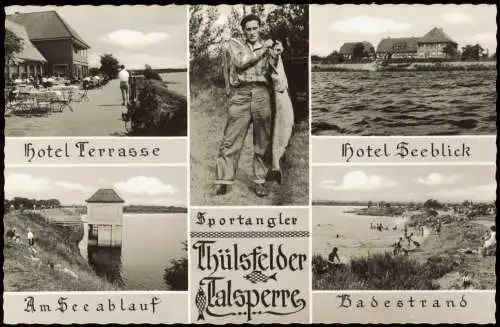 Thüle-Friesoythe Thülsfelder Talsperre Hotel Seeblick Angler 1961