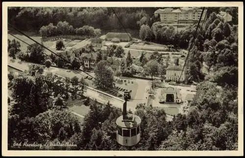 Ansichtskarte Bad Harzburg Drahtseilbahn 1956