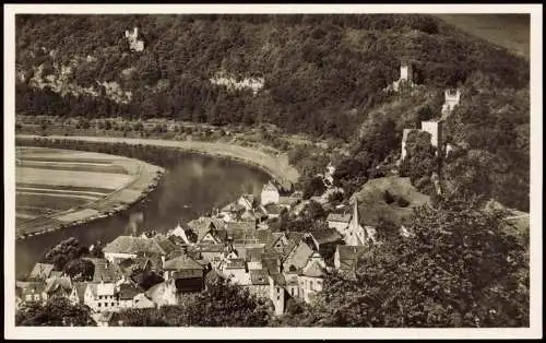 Ansichtskarte Neckarsteinach Stadtpartie 1962