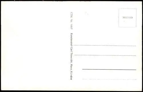 Ansichtskarte Bebra Fuldatal Freibad Strasse 1962