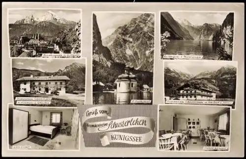 Königssee-Schönau am Königssee Fremdenheim Schusterlehen, Umland 1965