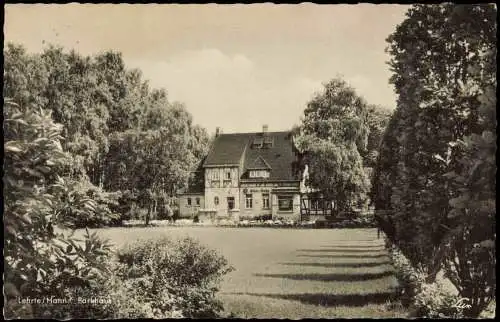Ansichtskarte Lehrte Parkhaus 1965