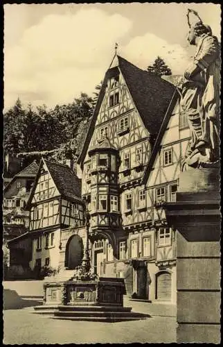 Ansichtskarte Miltenberg (Main) Marktplatz 1958