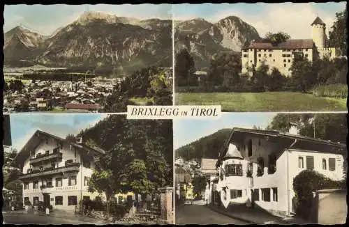 Ansichtskarte Brixlegg 4 Bild Stadt, Gasthof 1965