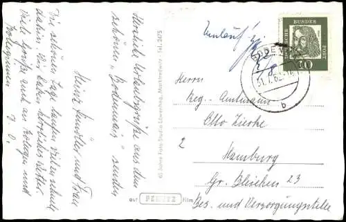 Ansichtskarte Arber (Bayr. Wald) Arberseehaus color Fotokarte 1962
