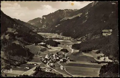 Ansichtskarte Sachrang-Aschau im Chiemgau Stadtpartie 1959
