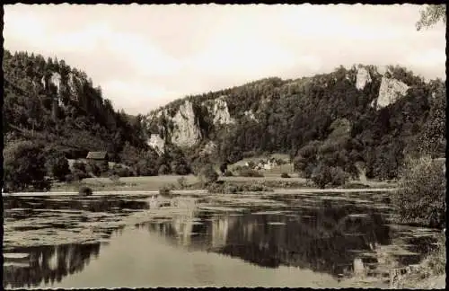 Ansichtskarte Beuron Gasthaus Jägerhaus Bronnen 1963