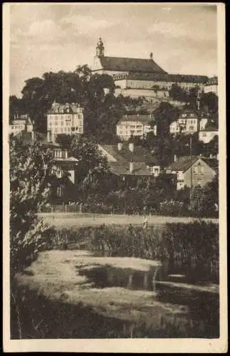 Ansichtskarte Fulda Panorama-Ansicht Blick auf den Frauenberg 1948