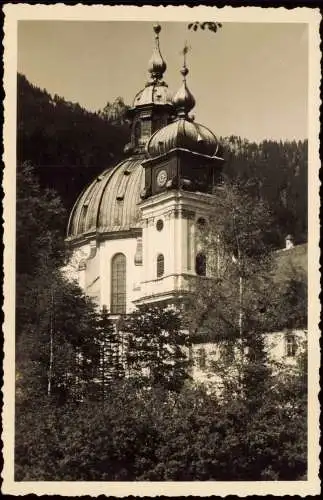 Ansichtskarte Ettal Kloster (Gebäude-Ansicht) Ettal 1950